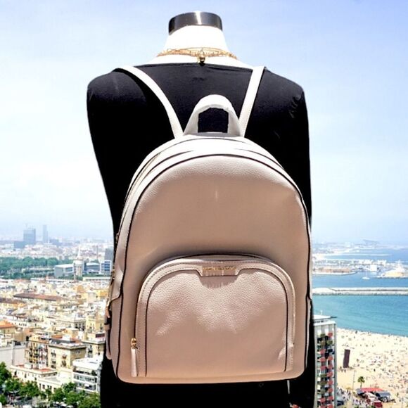 MICHAEL KORS ELEGANT UNDERSTATED BACKPACK SCHOOL OFFICE WORK TRAVEL VACATION - Picture 6 of 13